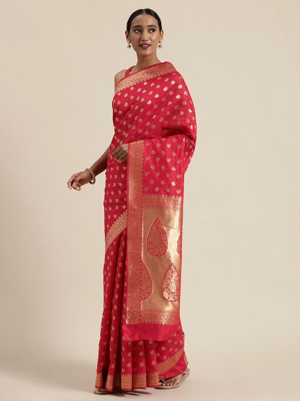 Rich Pallu Silk Latest Designer Casual Wear Silk Saree Collection 